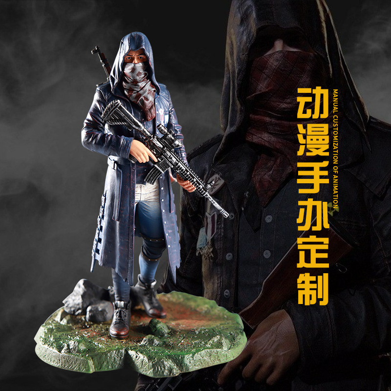 吃鸡手办定制-绝地大逃生角色模型定制